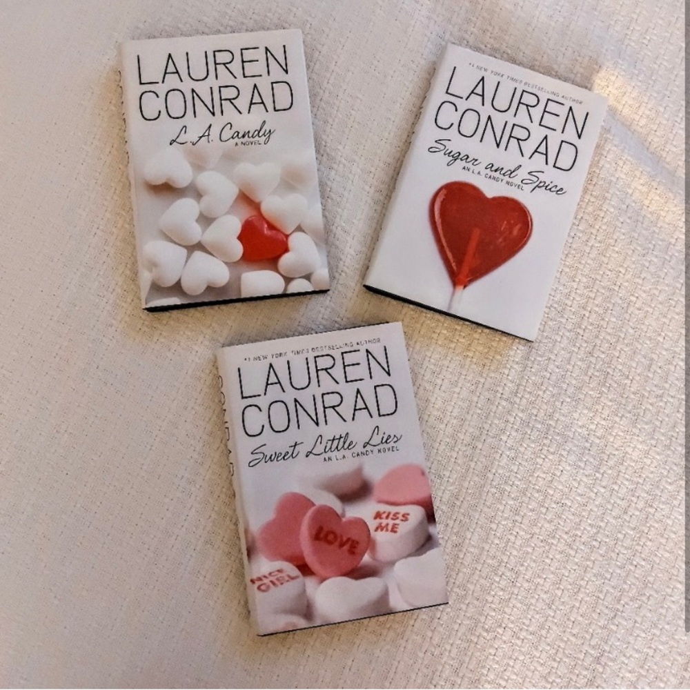 LAUREN CONRAD BOOKS (set of 3)